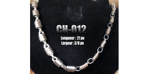 Ch-12, quadruple mailles, acier inoxidable ( Stainless Steel )